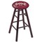 Holland Bar Stool Co Oak Bar Stool, Dark Cherry Finish, Mississippi State Seat RC30OSDC - alternate 1